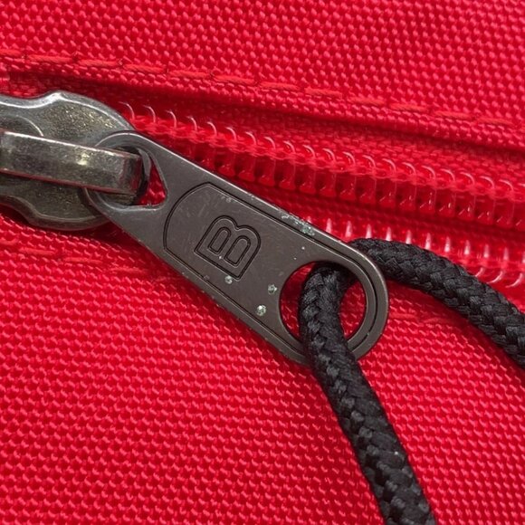 BALENCIAGA Explorer Crossbody Bag Canvas Red - Picture 8 of 13